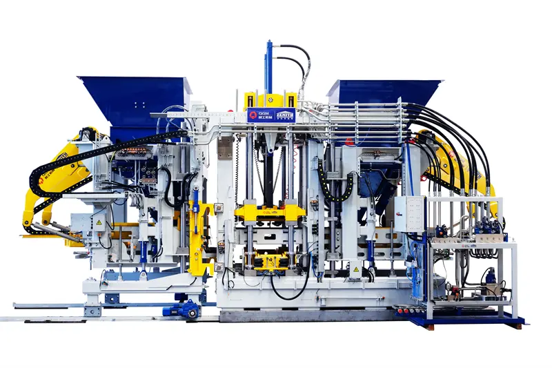 मेक्सिको में बसे क्यूजीएम की एक और पूरी तरह से स्वचालित ब्लॉक उत्पादन लाइन