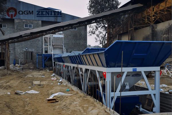 बांग्लादेश में रैकिंग और ऑफ-लाइन क्यूबिंग सिस्टम के साथ ZN900C स्वचालित उत्पादन लाइन